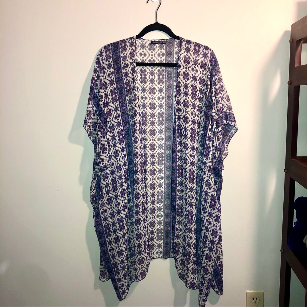 Geometric Cardigan